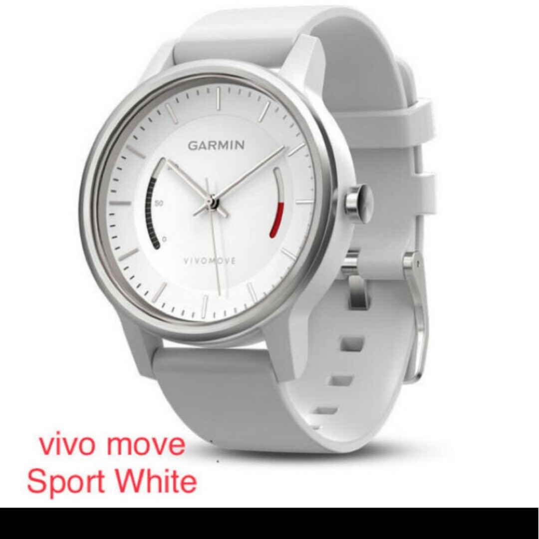 GARMIN(ガーミン)のGARMIN vivomove Sport White レディースのファッション小物(腕時計)の商品写真