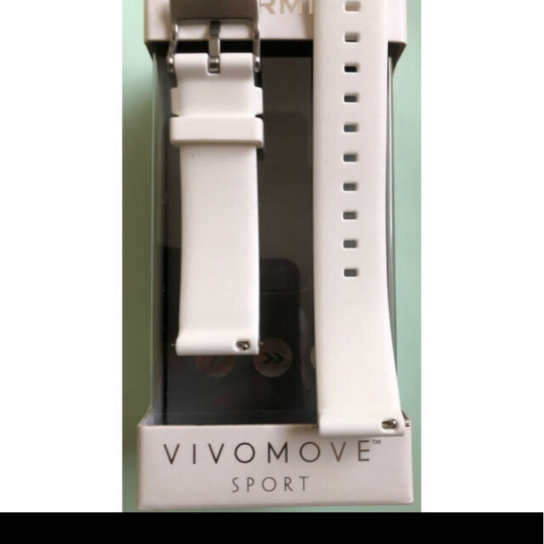 GARMIN(ガーミン)のGARMIN vivomove Sport White レディースのファッション小物(腕時計)の商品写真