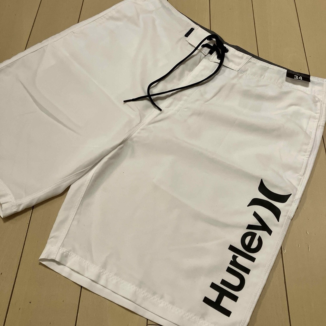 Hurley(ハーレー)のハーレー　Hurley 水着　海パン　サーフパンツ　ボードショーツ　白海パン メンズの水着/浴衣(その他)の商品写真