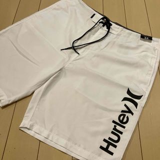 ハーレー(Hurley)のハーレー　Hurley 水着　海パン　サーフパンツ　ボードショーツ　白海パン(その他)