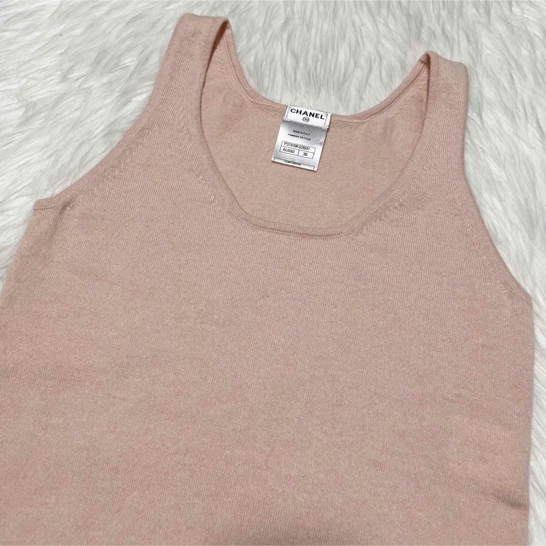 CHANEL - 本物 極美品 シャネル COCO装飾 カシミヤ100% ニット CHANEL - 本物 極美品 シャネル COCO装飾 カシミヤ100% ニット