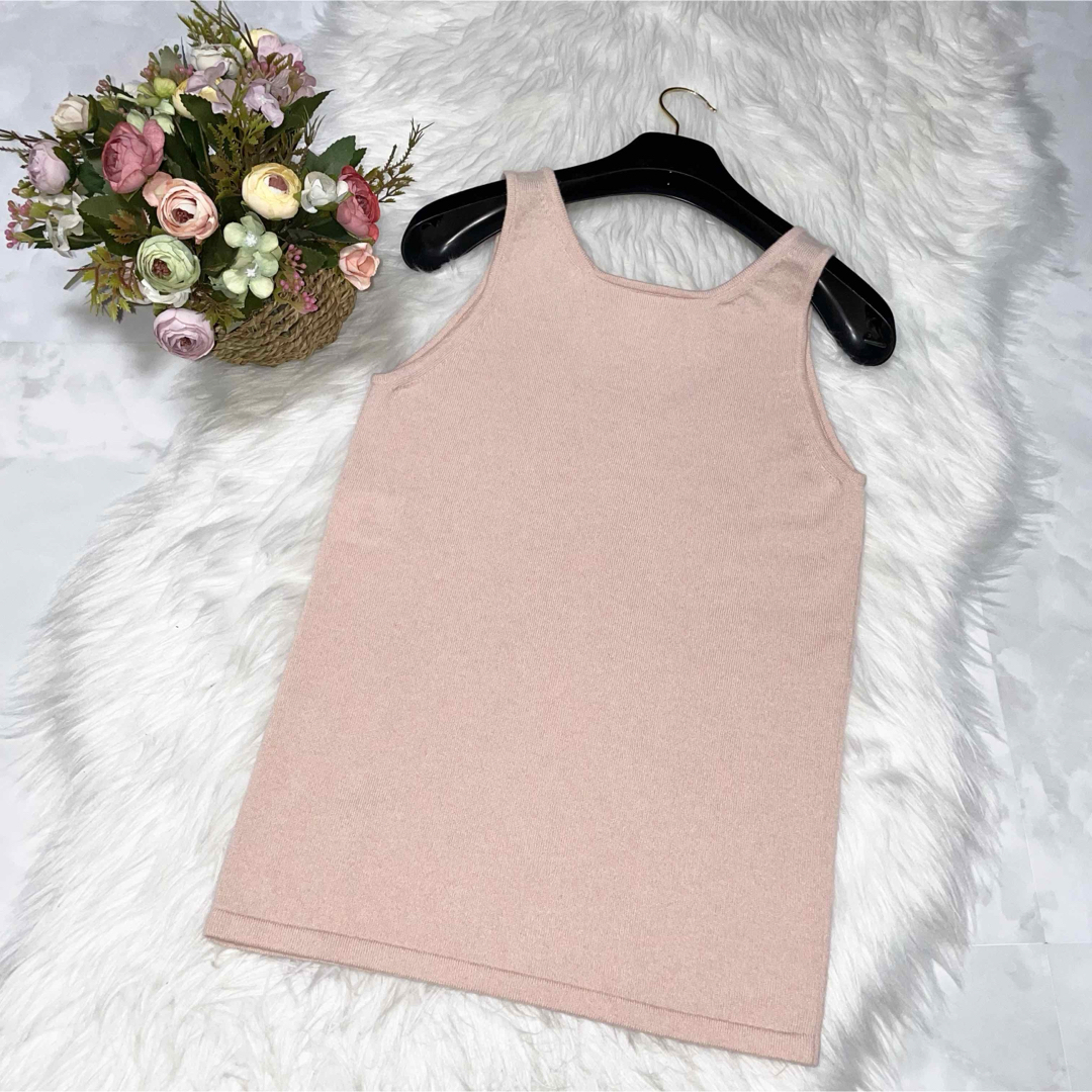 本物 極美品 シャネル COCO装飾 カシミヤ100% ニット セーター 36 本物 極美品 シャネル COCO装飾 カシミヤ100% ニット セーター 36