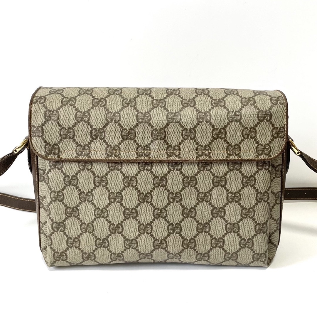 【極美品〜美品】グッチ ショルダーバッグ GGスプリーム×レザー シェリーライン 【極美品〜美品】グッチ ショルダーバッグ GGスプリーム×レザー シェリーライン