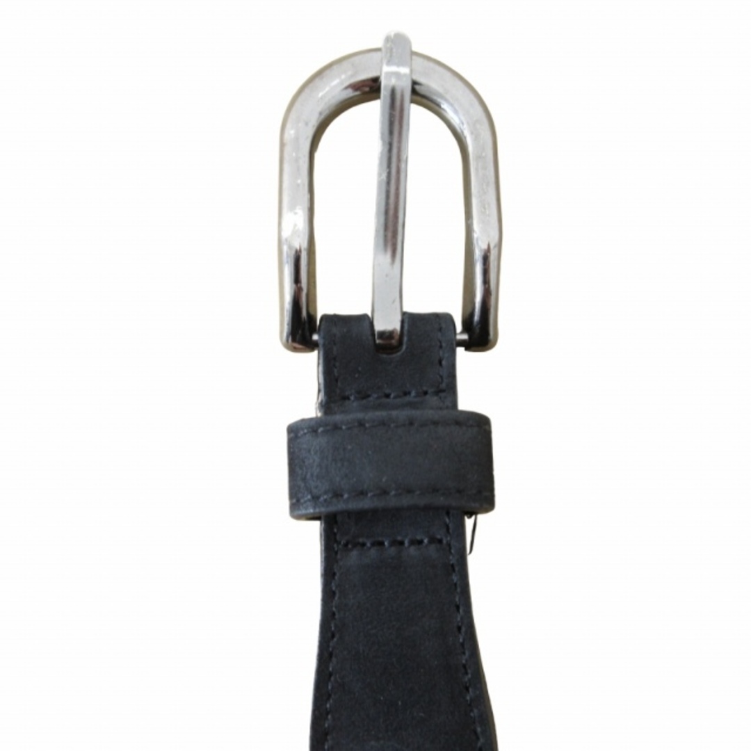ダイアグラム グレースコンチネンタル レザーベルト ビジュー装飾 スエード 黒 レディースのファッション小物(ベルト)の商品写真