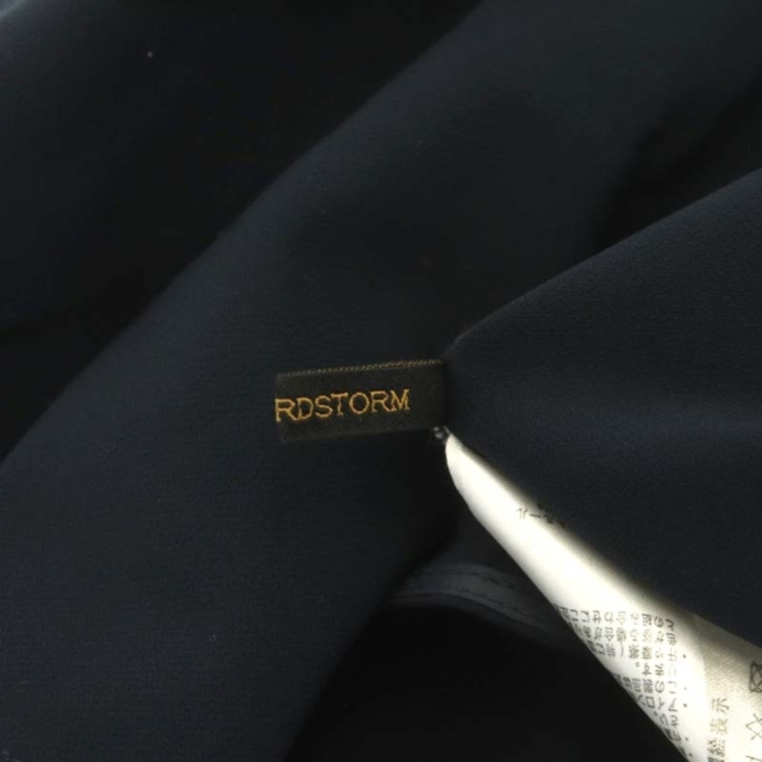 BARNYARDSTORM(バンヤードストーム)のバンヤードストーム シャツ ブラウス 長袖 前開き クルーネック 1 紺 レディースのトップス(シャツ/ブラウス(長袖/七分))の商品写真
