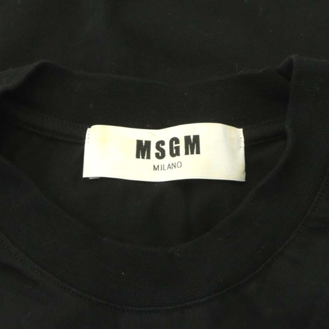 MSGM(エムエスジイエム)のエムエスジーエム タンクトップ カットソー ノースリーブ ロゴプリント XS レディースのトップス(タンクトップ)の商品写真