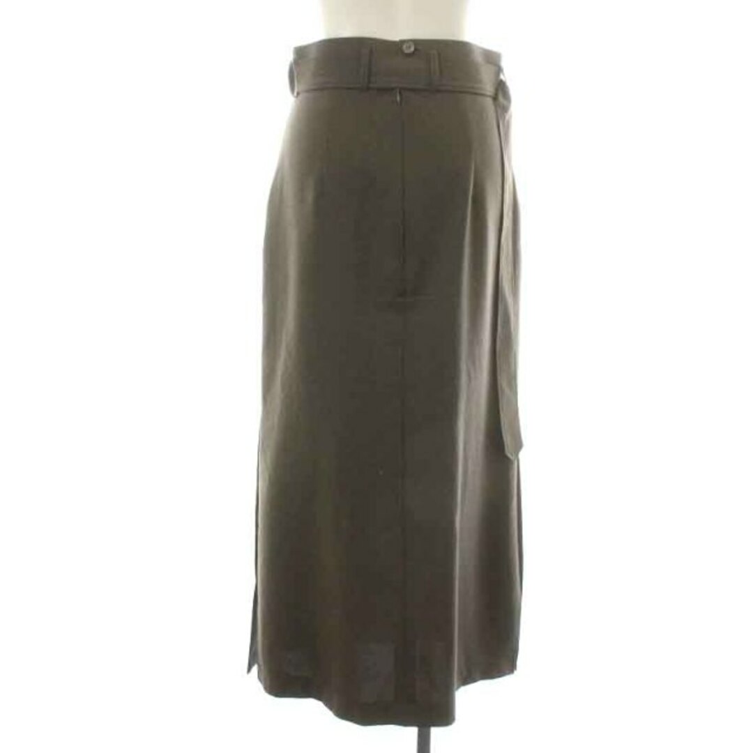 other(アザー)のフーフー セミタイトスカート ロング マキシ ベルト 0 XS グレー レディースのスカート(ロングスカート)の商品写真
