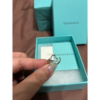 ティファニー(Tiffany & Co.)のティファニー正規品オープンハート　リング 箱、袋あり(リング(指輪))