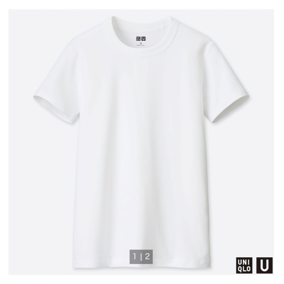 UNIQLO(ユニクロ)のユニクロ　レディース　Tシャツ　2点セット レディースのトップス(Tシャツ(半袖/袖なし))の商品写真