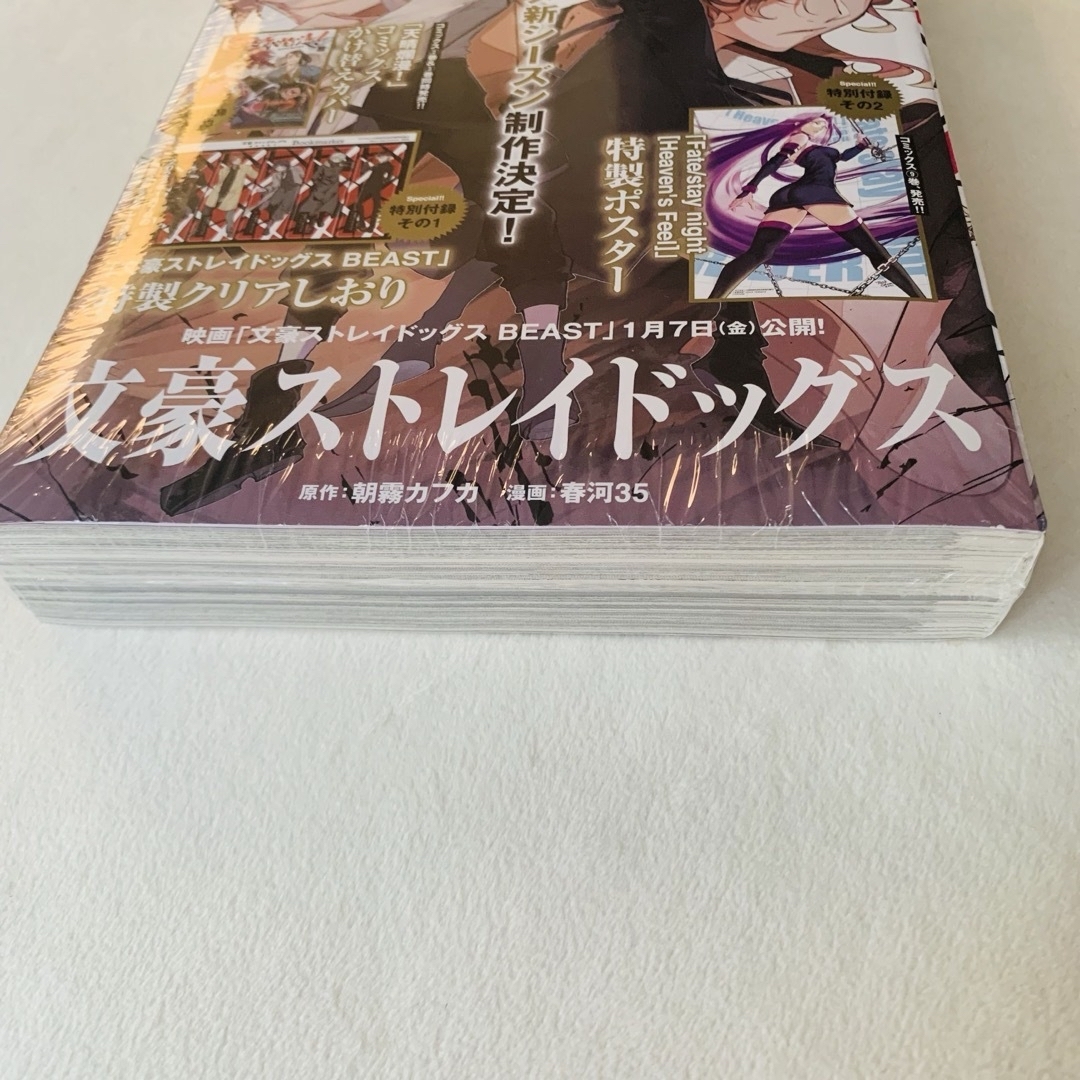 角川書店(カドカワショテン)のヤングエース ２０２２年２月 文豪ストレイドッグス BEAST 特製クリアしおり エンタメ/ホビーのおもちゃ/ぬいぐるみ(キャラクターグッズ)の商品写真