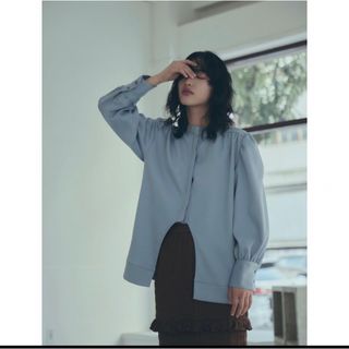 meer. HEM ROUND BLOUSE(シャツ/ブラウス(長袖/七分))