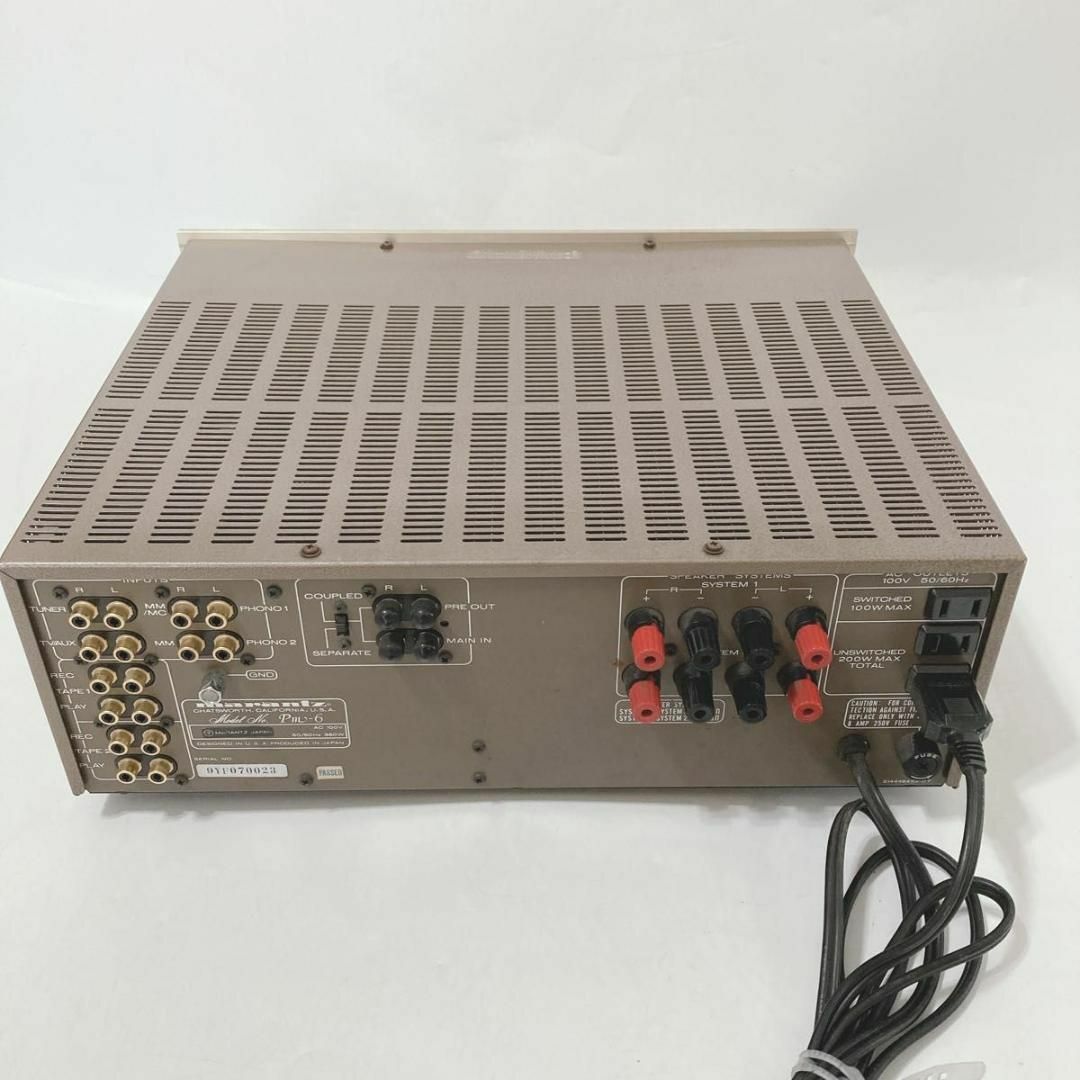 marantz マランツ PM-6 プリメインアンプ ジャンク marantz マランツ PM-6 プリメインアンプ ジャンク