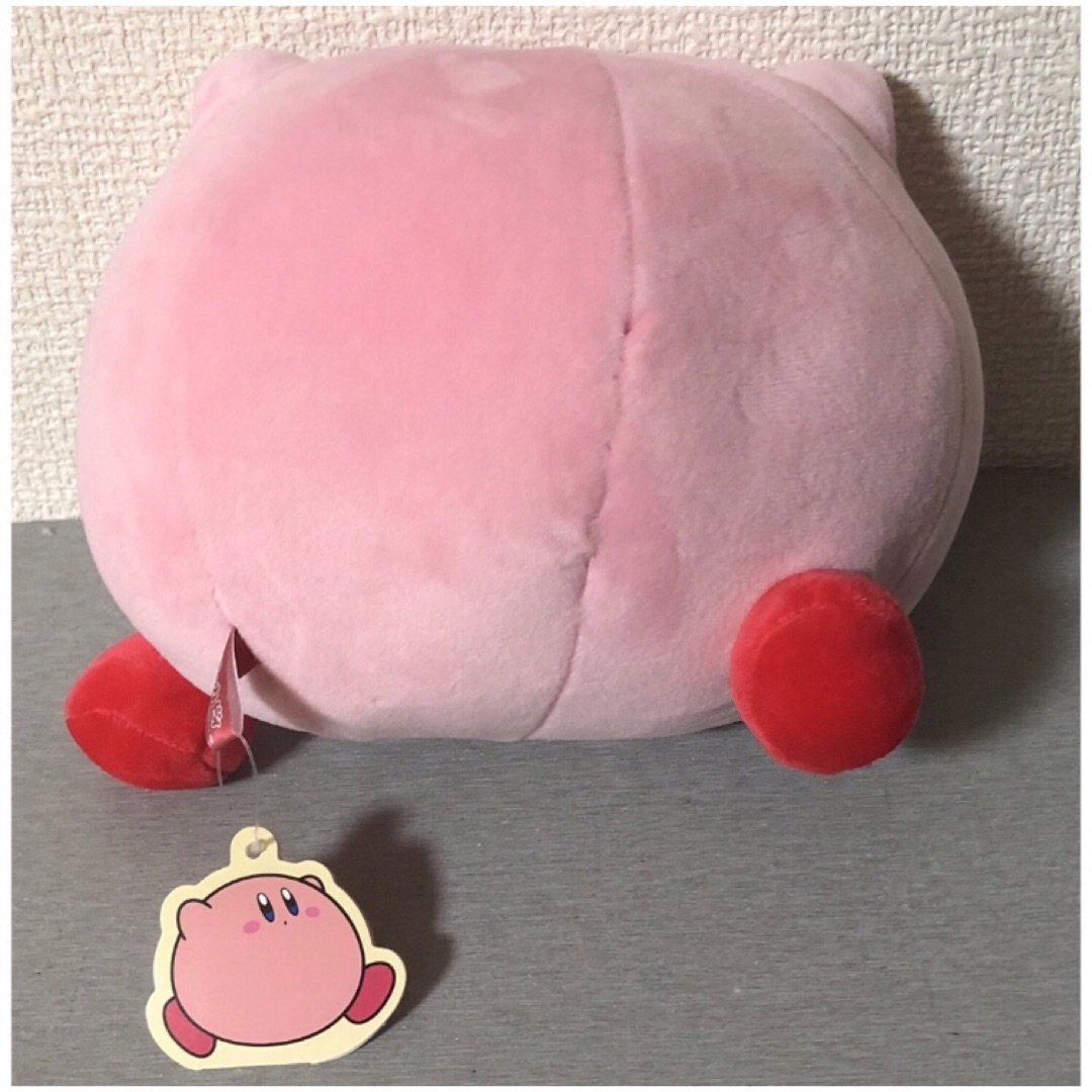 星のカービィ もっちりぬいぐるみ まんぷく エンタメ/ホビーのおもちゃ/ぬいぐるみ(ぬいぐるみ)の商品写真