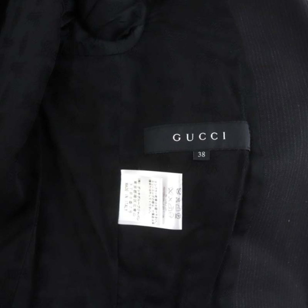 Gucci(グッチ)のグッチ セットアップ ウールストライプ テーラードジャケット スリムパンツ レディースのジャケット/アウター(その他)の商品写真