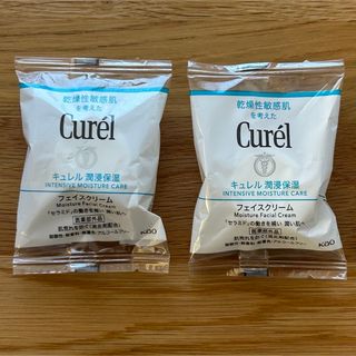 キュレル(Curel)のキュレル 潤浸保湿 フェイスクリーム　2個　サンプル(フェイスクリーム)