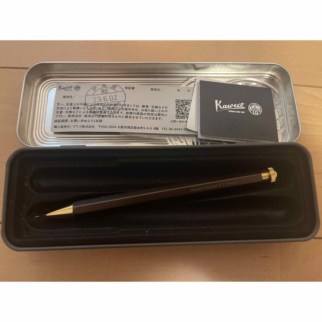 Kaweco(カヴェコ)の【伊東屋限定】カヴェコ スペシャル　オリーブブラウン　ペンシル　０.５ｍｍ インテリア/住まい/日用品の文房具(ペン/マーカー)の商品写真