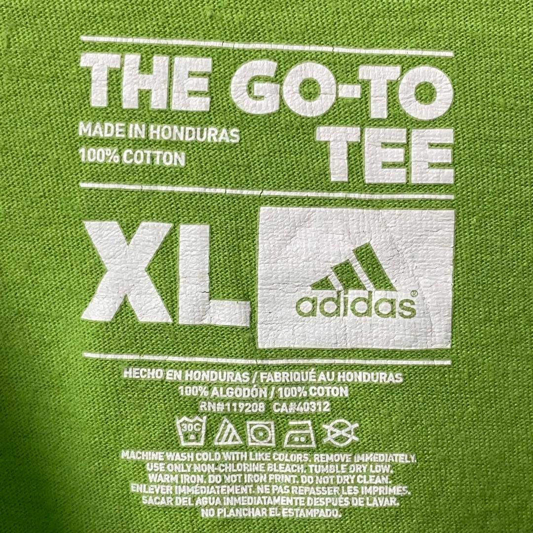 adidas(アディダス)のadidas USA古着 MLSウエスタンカンファレンスTシャツ XL 緑メンズ メンズのトップス(Tシャツ/カットソー(半袖/袖なし))の商品写真