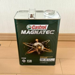 Castrol - カストロール エンジンオイル MAGNATEC 4L缶 0W-20 API SP