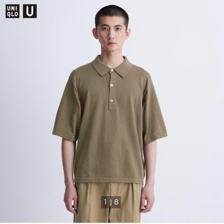 UNIQLO - UNIQLO ニットポロシャツ