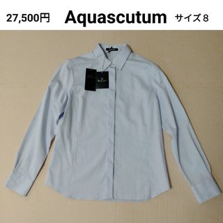 アクアスキュータム(AQUA SCUTUM)の新品タグ付き　アクアスキュータム　ブラウス(シャツ/ブラウス(長袖/七分))