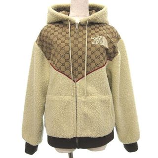 グッチ(Gucci)のグッチ × ノースフェイス GGキャンバス シアリング ジャケット XS(ブルゾン)