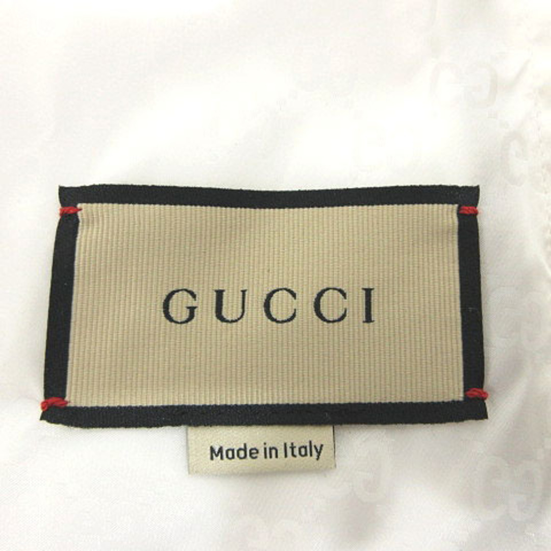 Gucci(グッチ)のグッチ GUCCI 23SS GGナイロン ジャカード ジャケット 36 白 レディースのジャケット/アウター(ブルゾン)の商品写真