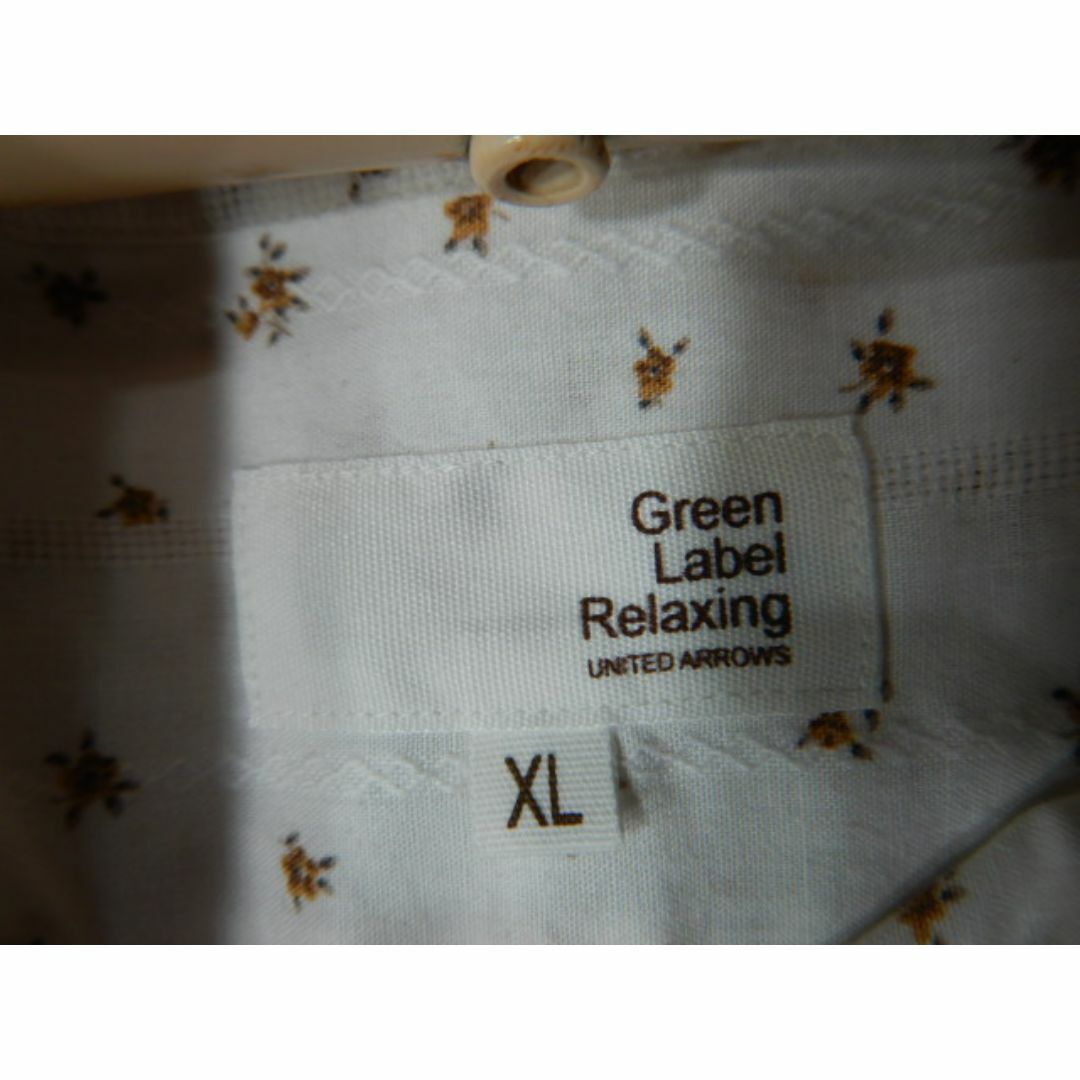 UNITED ARROWS green label relaxing(ユナイテッドアローズグリーンレーベルリラクシング)の8729　ユナイテッド　アローズ　日本製　半袖　総柄　デザイン　シャツ　 メンズのトップス(シャツ)の商品写真