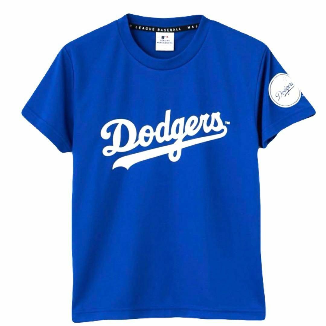 MLB(メジャーリーグベースボール)の★新品★ドジャース セットアップ メッシュ Tシャツ  メジャーリーグ 150 キッズ/ベビー/マタニティのキッズ服男の子用(90cm~)(Tシャツ/カットソー)の商品写真