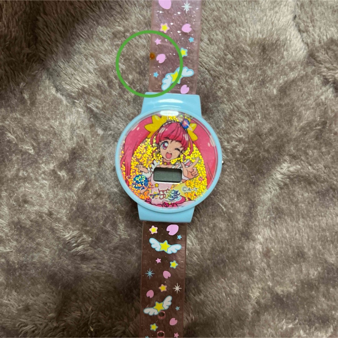 プリキュア　時計 エンタメ/ホビーのおもちゃ/ぬいぐるみ(キャラクターグッズ)の商品写真