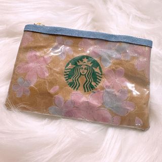 スタバリメイクポーチ＊リメイク＊ハンドメイド(ポーチ)