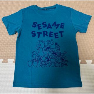 新品未使用【セサミストリート】集合 プリント　半袖Tシャツ　キッズ　120cm