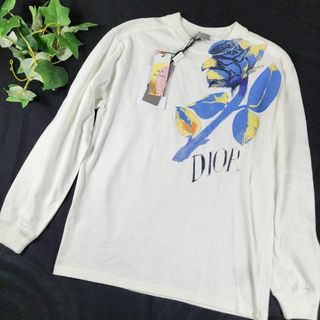 DIOR HOMME - 【未使用タグ付き】 ディオールオム　アレックス　コラボ　長袖　Tシャツ　花柄