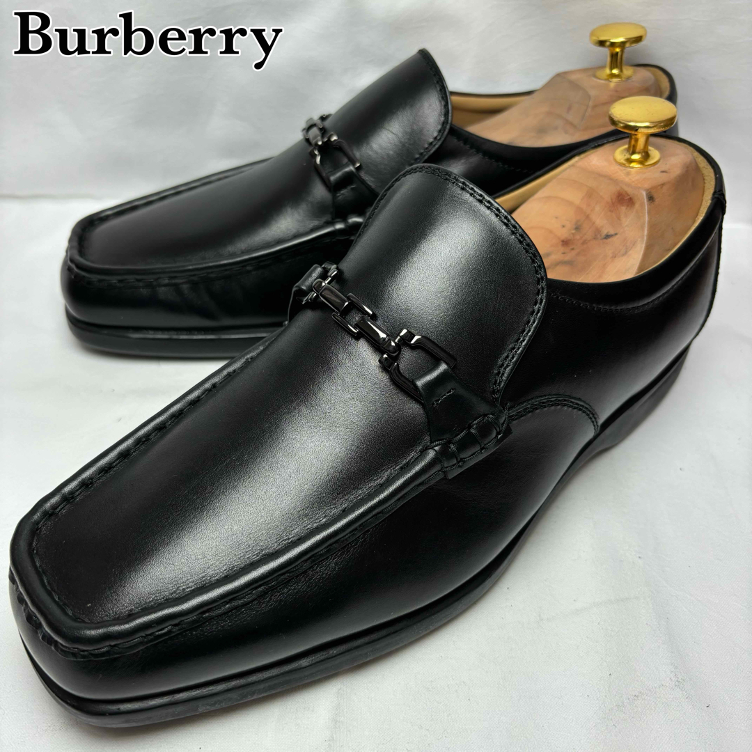 BURBERRY(バーバリー)の【極美品】Burberry BU1349 ビットローファー スリッポン メンズの靴/シューズ(ドレス/ビジネス)の商品写真