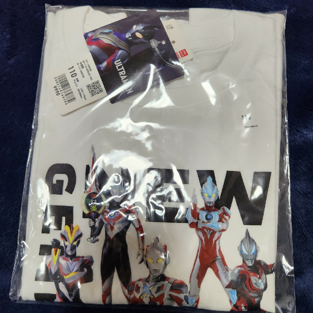 UNIQLO(ユニクロ)のUNIQLO✨新品ウルトラマンTシャツ キッズ/ベビー/マタニティのキッズ服男の子用(90cm~)(Tシャツ/カットソー)の商品写真