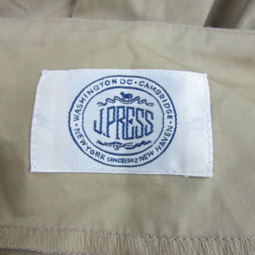 J.PRESS(ジェイプレス)のジェイプレス J.PRESS フレアスカート ミモレ丈 ベルト T15 ベージュ レディースのスカート(ひざ丈スカート)の商品写真