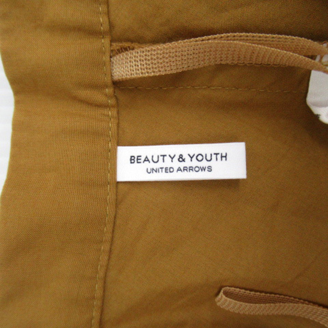 BEAUTY&YOUTH UNITED ARROWS(ビューティアンドユースユナイテッドアローズ)のB&Y ユナイテッドアローズ フレアスカート ミモレ丈 ペチコート付き S 茶 レディースのスカート(ひざ丈スカート)の商品写真