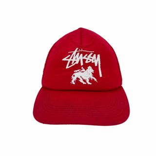 ステューシー(STUSSY)のStussy(ステューシー) 00s HATS ライオンメッシュキャップ メンズ(キャップ)