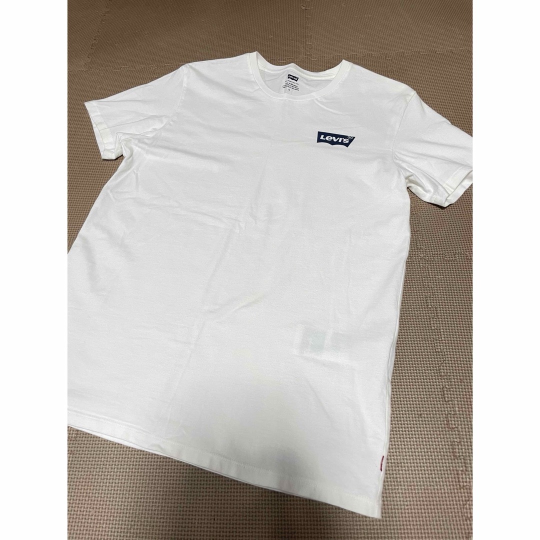 美品 リーバイス 白 Tシャツ Mサイズ | フリマアプリ ラクマ