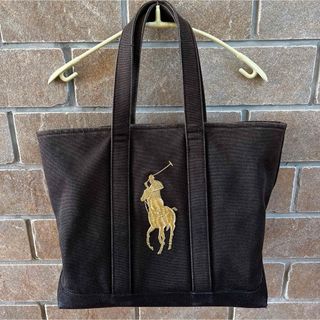 Ralph Lauren - ラルフローレン  キャンバス　トートバッグ　刺繍ポニー