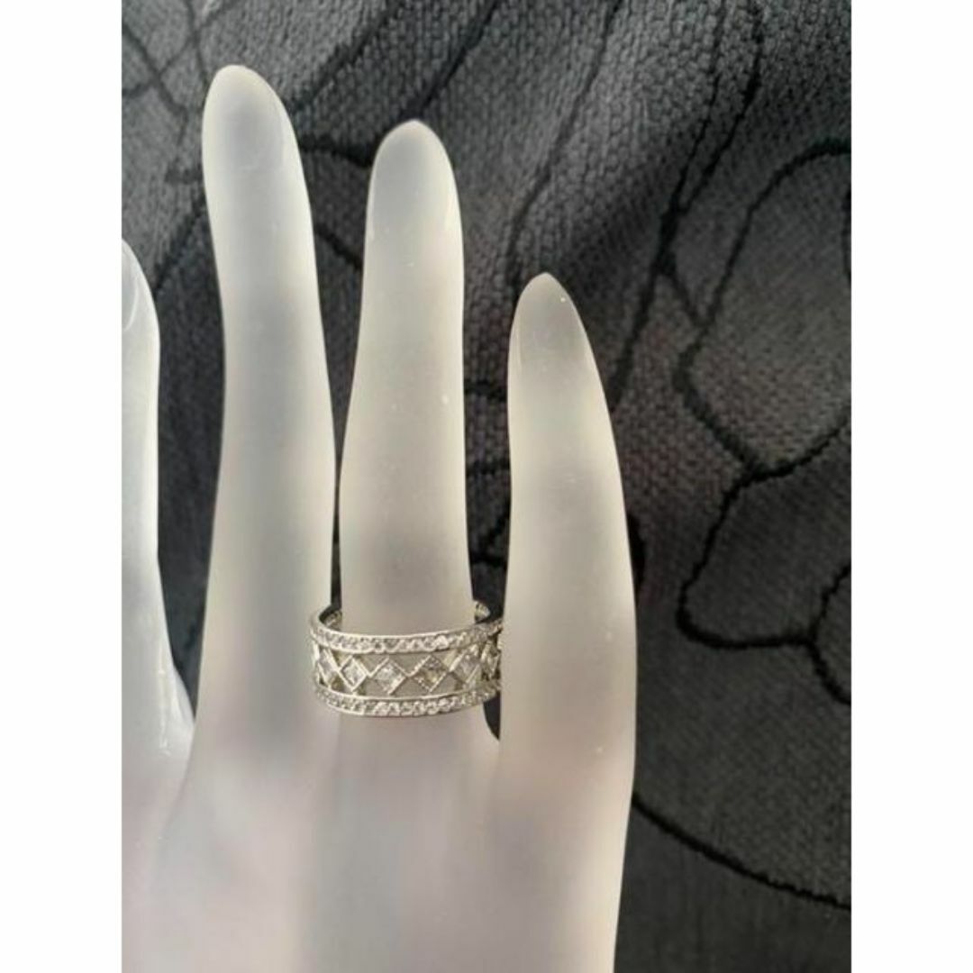 （1047）14号　高品質繊細なデザイン小さな無数のスワロのリング　指輪 レディースのアクセサリー(リング(指輪))の商品写真