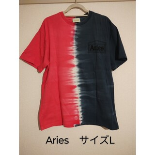 アリエス(aries)のaries　タイダイTシャツ　サイズL(Tシャツ/カットソー(半袖/袖なし))