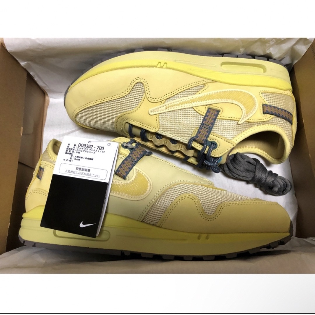 NIKE(ナイキ)の【26.5cm】Travis Scott Nike Air Max 1 Gold メンズの靴/シューズ(スニーカー)の商品写真