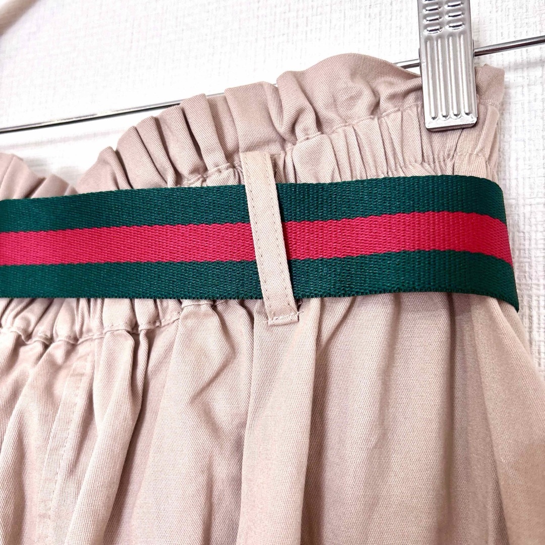 RayCassin(レイカズン)のRay Cassinレイカズン/スポーティーベルト付きフレアスカート前ボタンゴム レディースのスカート(ロングスカート)の商品写真
