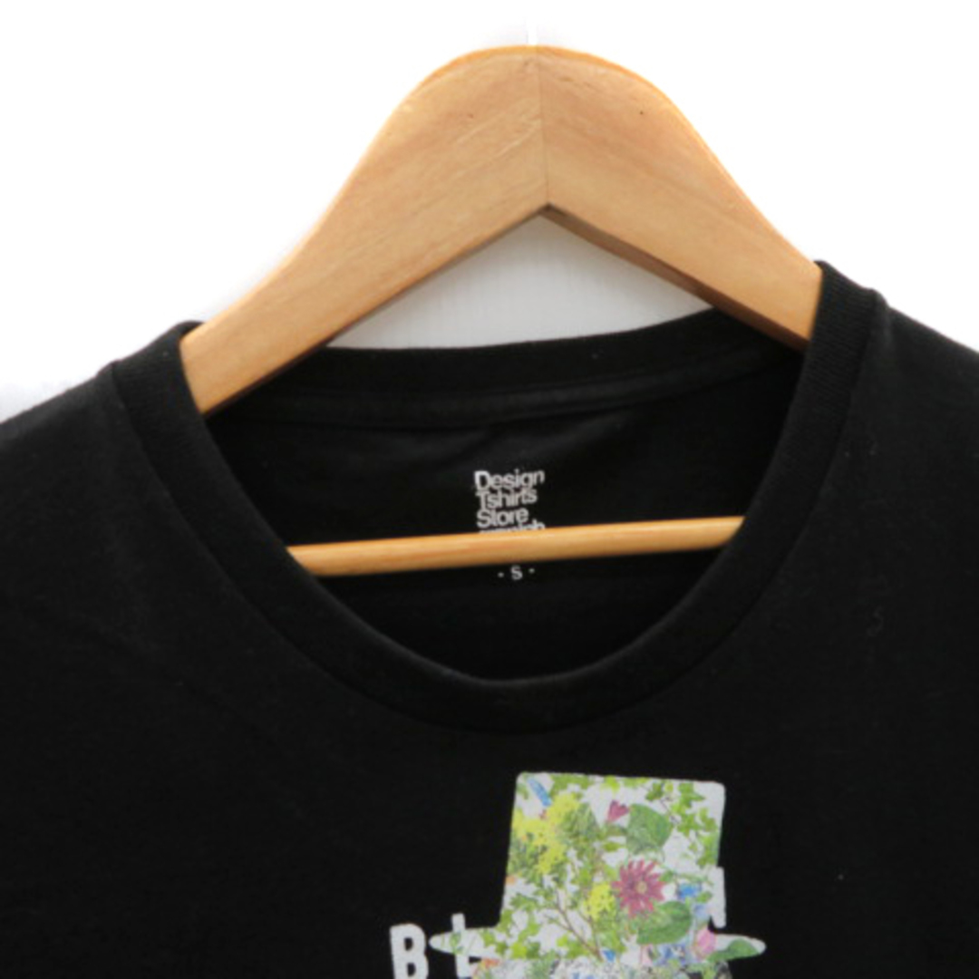 Graniph(グラニフ)のグラニフ Tシャツ カットソー 半袖 プリント S マルチカラー 黒 メンズのトップス(Tシャツ/カットソー(半袖/袖なし))の商品写真