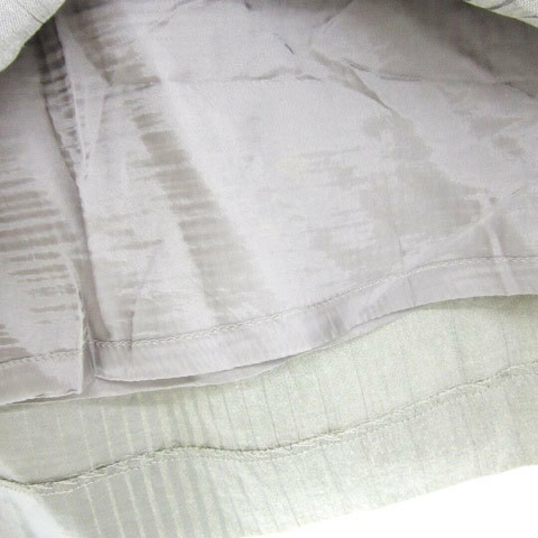 トゥモローランドコレクション フレアスカート ひざ丈 36 グレー /YM9 レディースのスカート(ひざ丈スカート)の商品写真