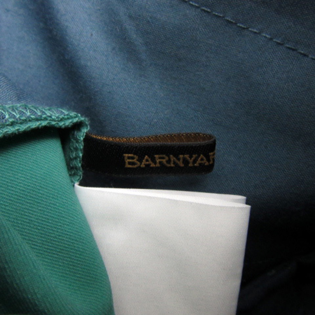 BARNYARDSTORM(バンヤードストーム)のバンヤードストーム スラックスパンツ アンクル丈 無地 1 緑 グリーン レディースのパンツ(その他)の商品写真