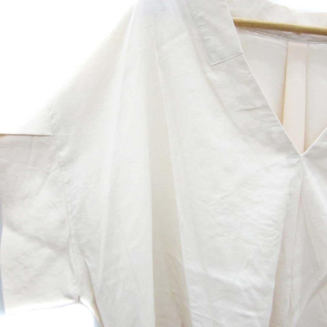 Andemiu(アンデミュウ)のアンデミュウ Andemiu ブラウス カットソー 半袖 F ピンクベージュ レディースのトップス(シャツ/ブラウス(半袖/袖なし))の商品写真