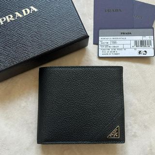 プラダ(PRADA)の【新品未使用箱付き】PRADA プラダ コインケース付き 折り財布(折り財布)