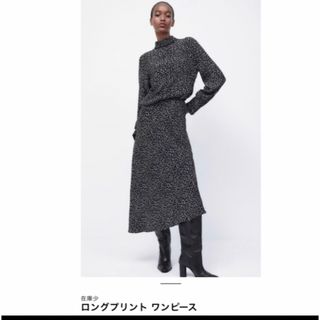 ザラ(ZARA)のザラ　ZARA ワンピース　ロングワンピース(ロングワンピース/マキシワンピース)