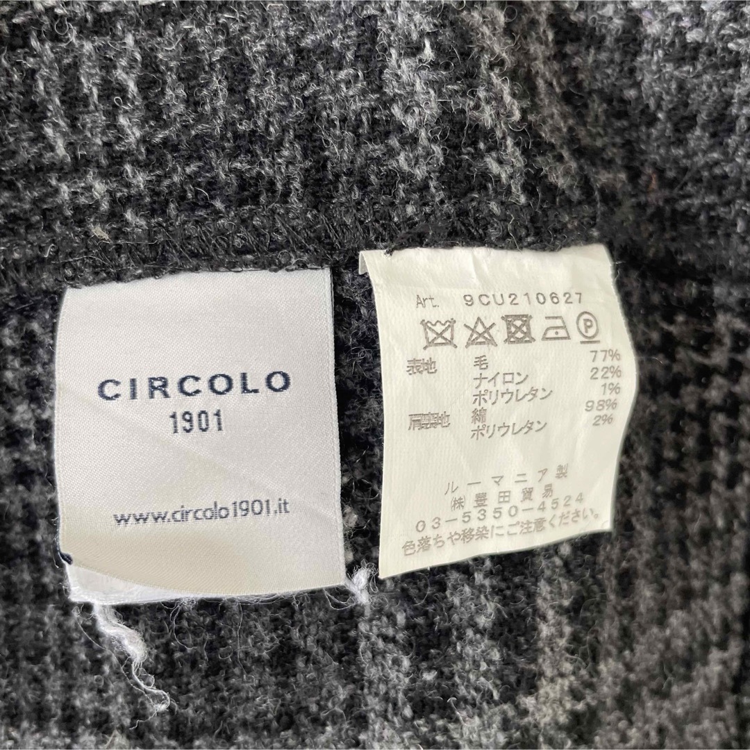 CIRCOLO 1901(チルコロイチキューゼロイチ)のCIRCOLO1901　チルコロ　テーラードジャケット　44サイズ　CN2106 メンズのジャケット/アウター(テーラードジャケット)の商品写真